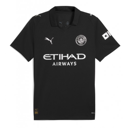Stroje piłkarskie Manchester City Koszulka Wyjazdowej 2025-26 Krótki Rękaw